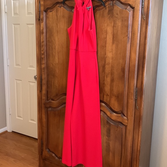Red Julia Jordan jumpsuit- Size 6. Like new condition. Worn once. - Picture 4 of 9
